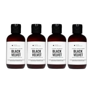 Black Velvet Luxury - SET of 4